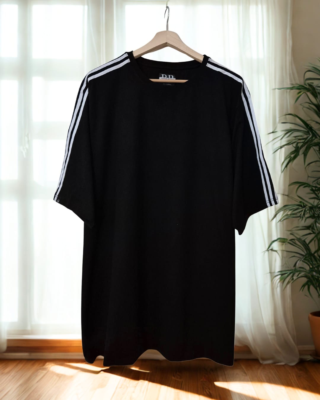 Velocity Track-Stripe Cotton Co-ord Set