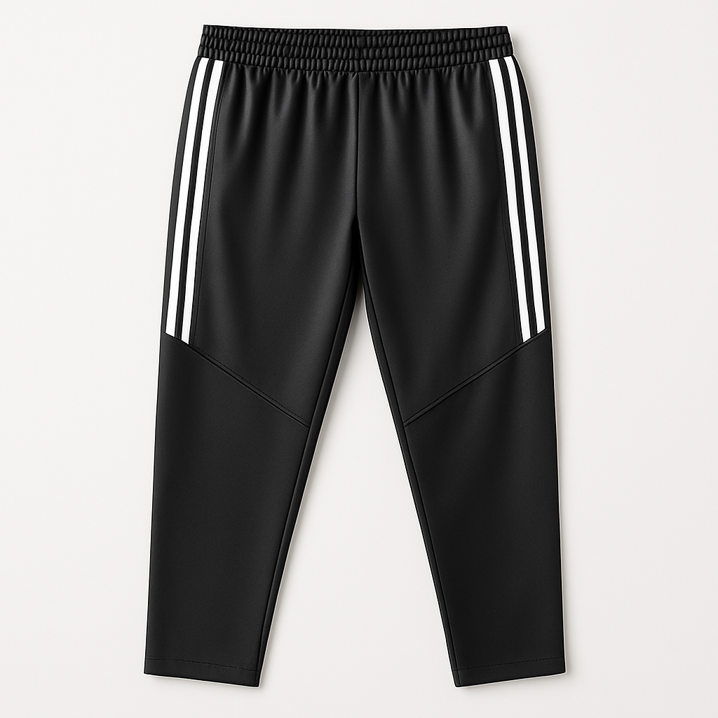 Premium Black Half Striped Track Pants/Lower from XXL to 12XL