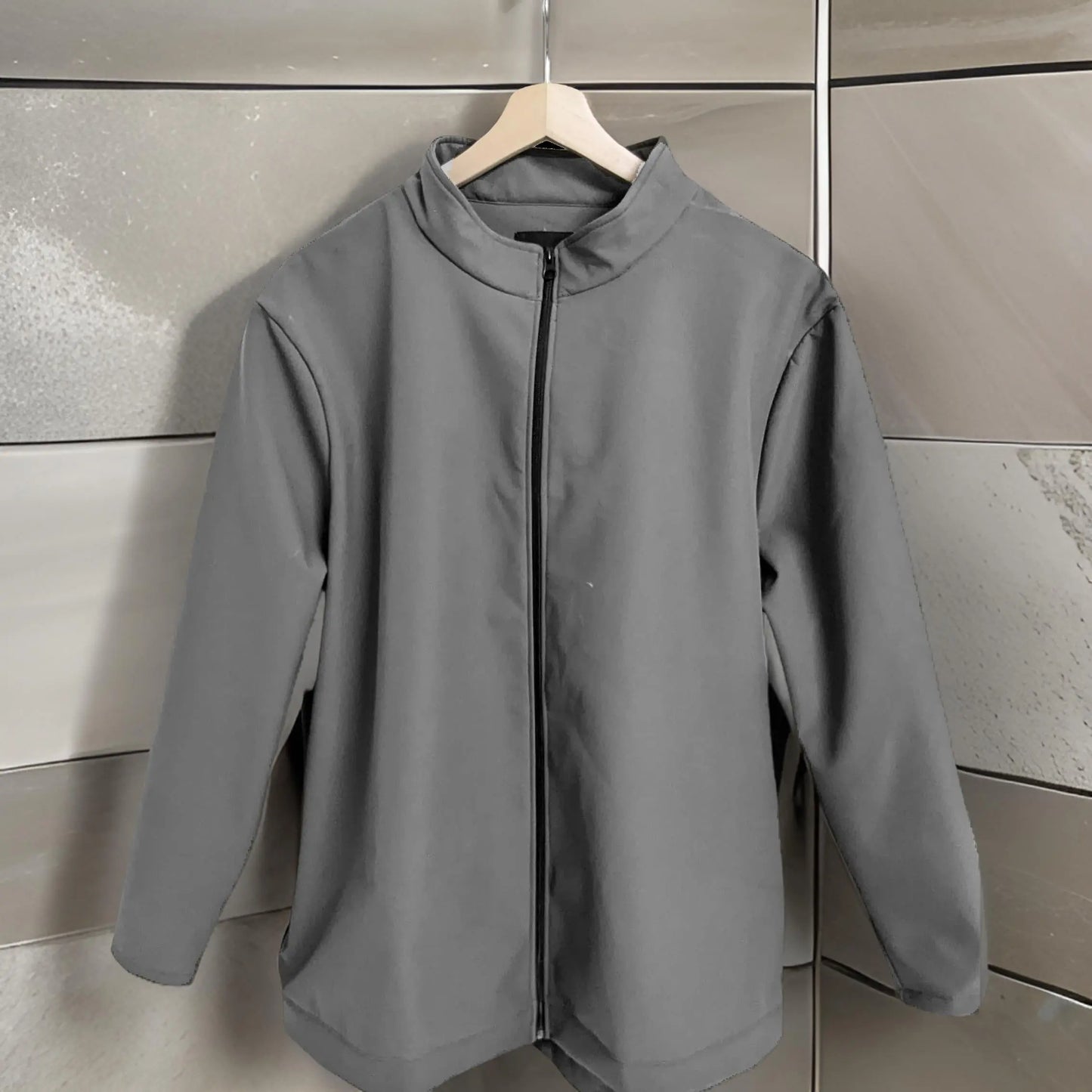 Winter GunMetal Grey Jacket Bigger Better