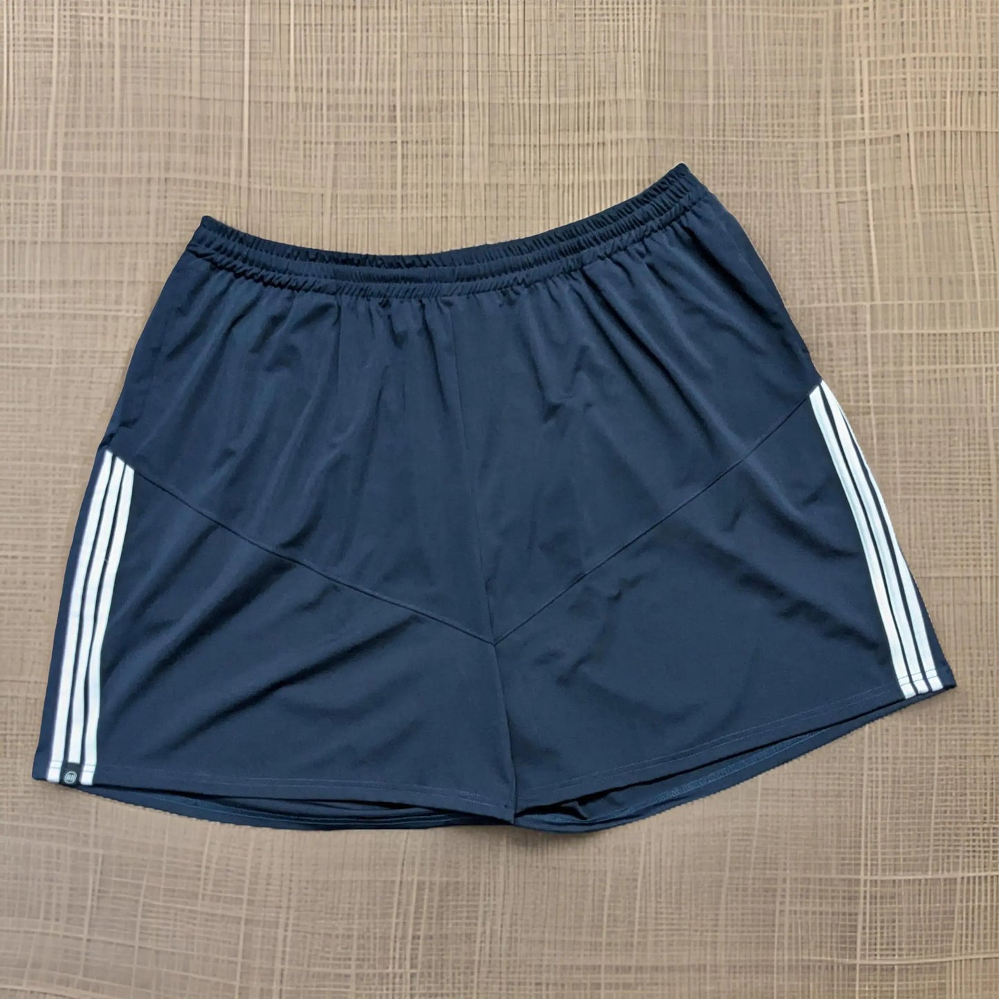 Dark Blue Striped Gym Shorts - 12XL