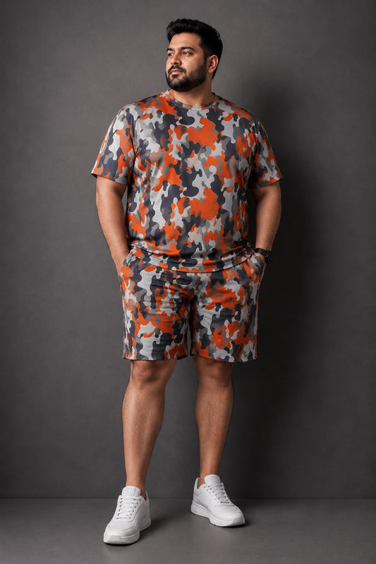 Urban Blaze Camouflage Co-ords Set (Dri-fit material)