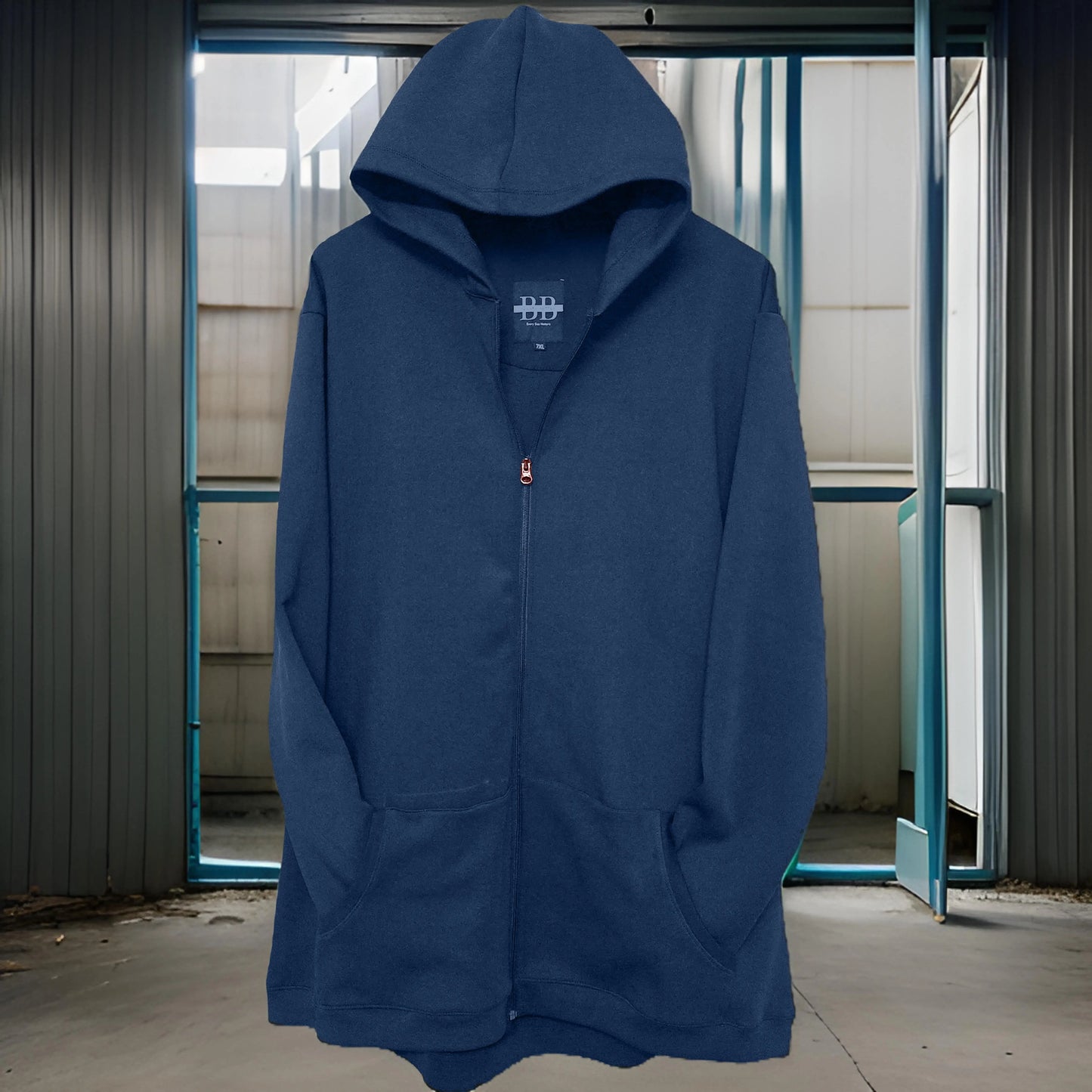 Winter Midnight Navy Hoodie Bigger Better