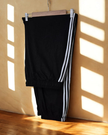 Velocity Track-Stripe Cotton Co-ord Set 