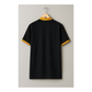 Black and Mustard Premium Cotton Polo T-Shirt 