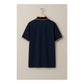 Captain’s Navy Trim Collar Polo Tshirt (Cotton Blend) 