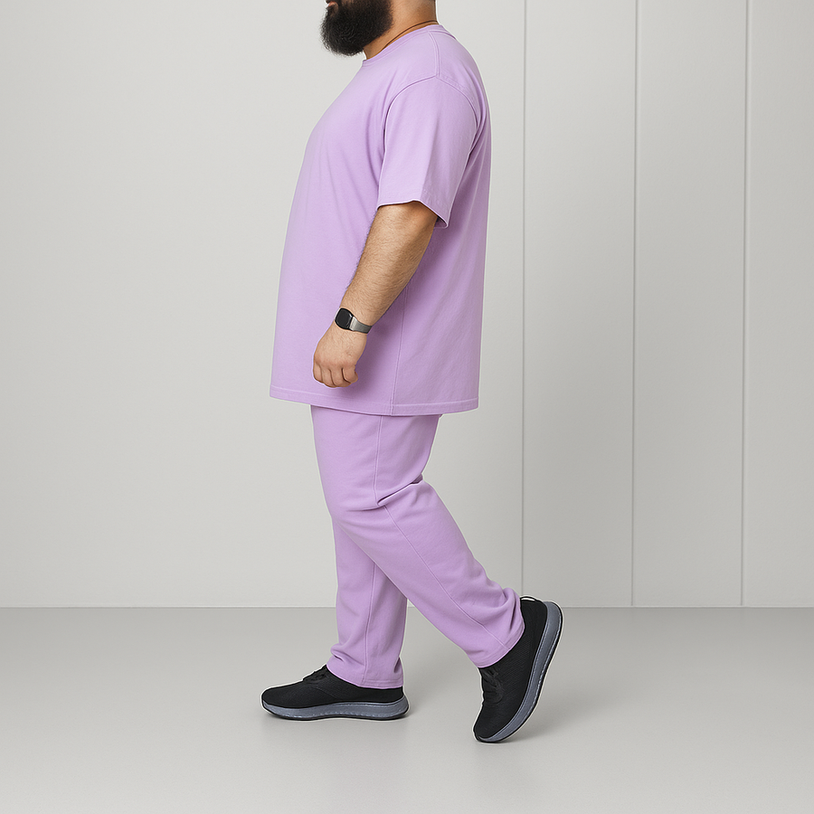 Premium Lavender Co-ord Set (Cotton)