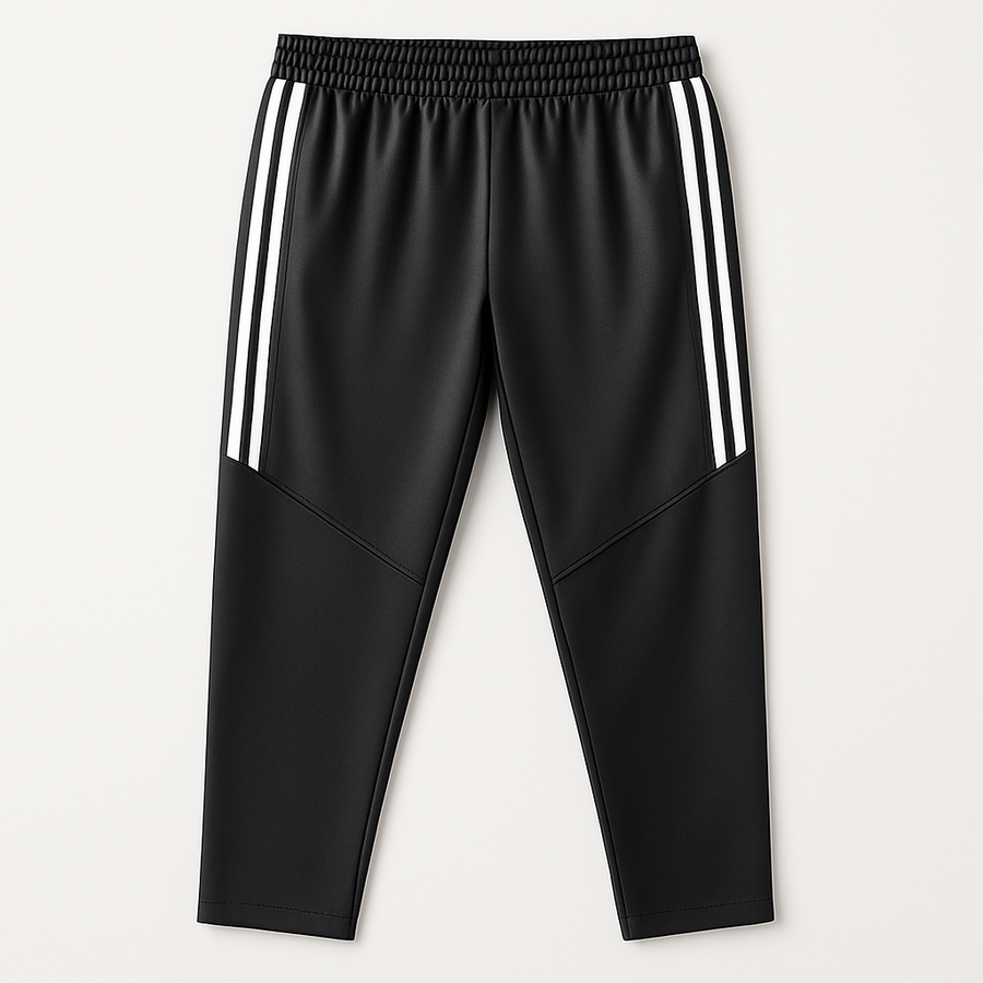 Premium Black Half Striped Track Pants/Lower from XXL to 12XL