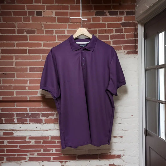Premium Deep Purple half sleeves polo tshirt Tshirt Bigger Better