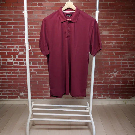 Premium Wine Red half sleeves polo tshirt Tshirt Bigger Better
