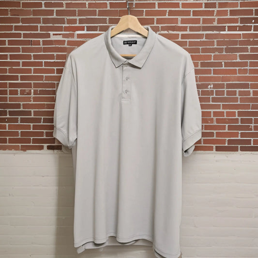 Premium Grey half sleeves polo tshirt Tshirt Bigger Better