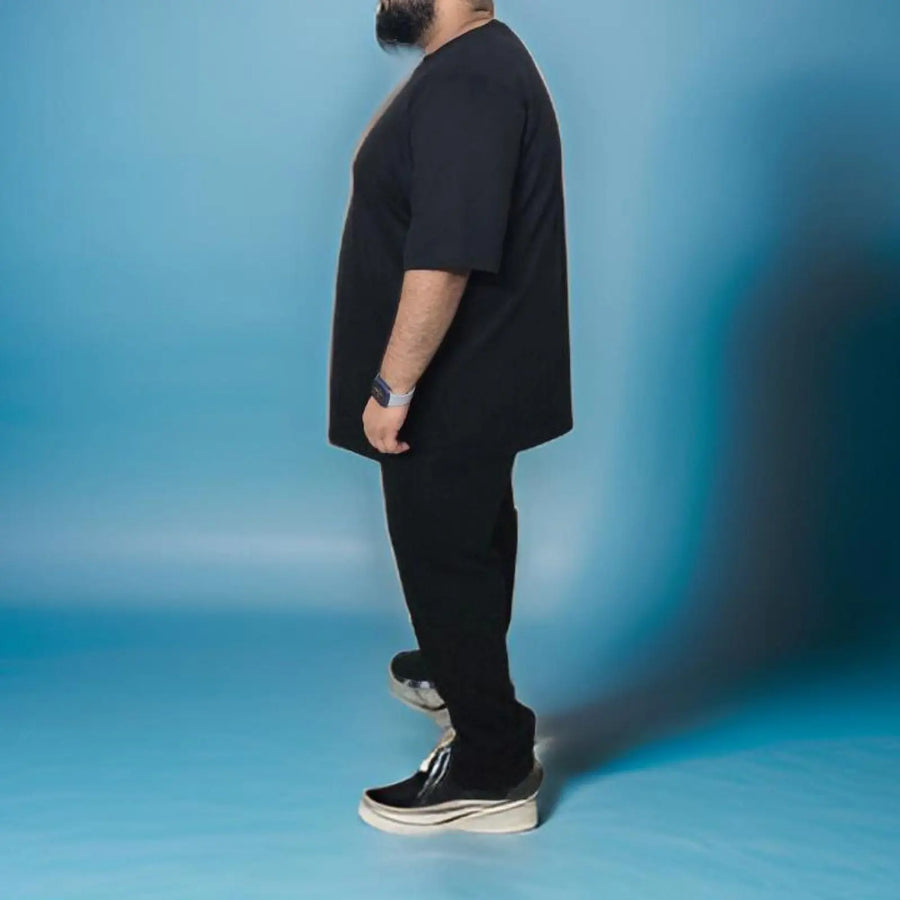 Premium Black Cotton Lower/Jogger (100% Cotton) from XXL to 12XL