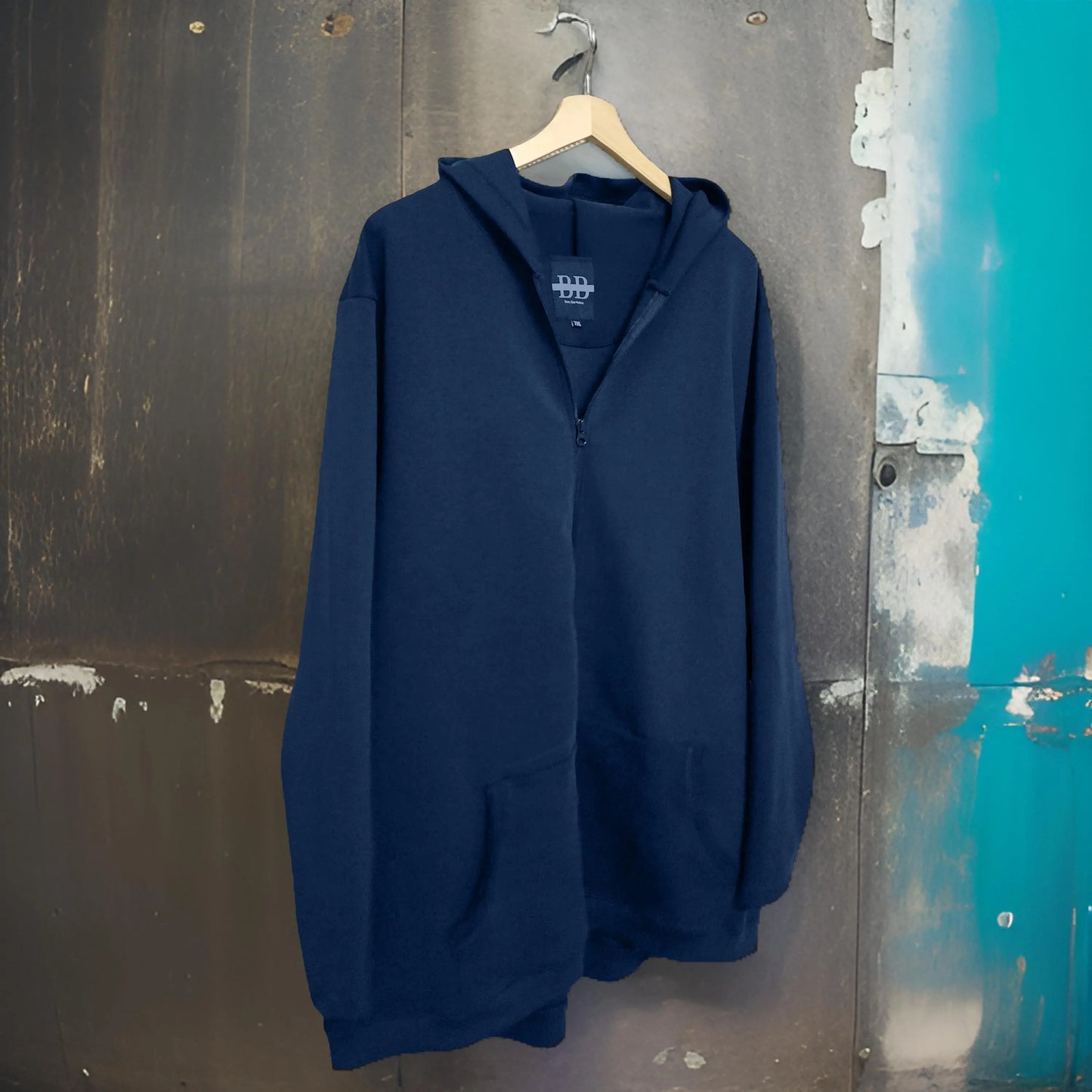 Winter Midnight Navy Hoodie Bigger Better