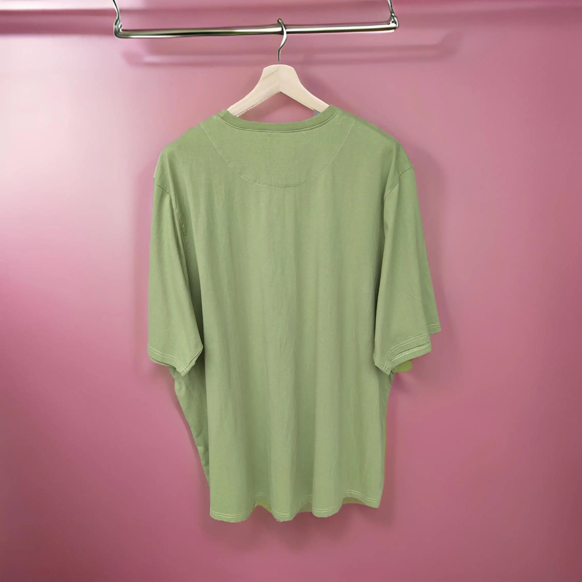 Olive Green Cotton Sweatshirt Half Sleeve (100% Cotton) -   