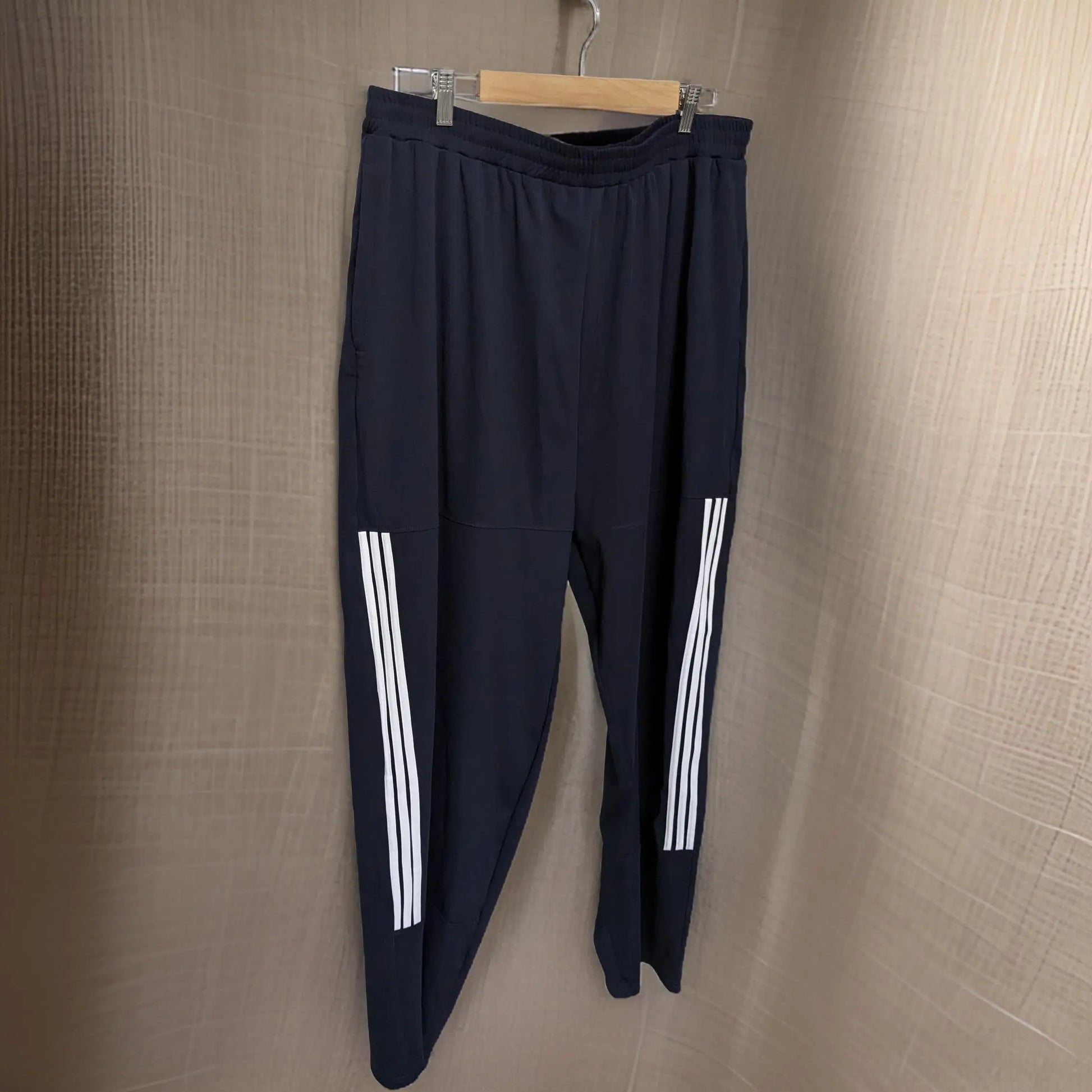 Dark Blue Striped Joggers/Track-pants