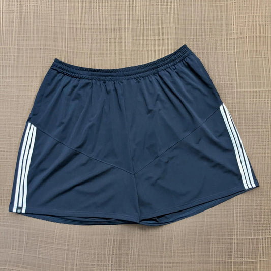 Dark Blue Striped Gym Shorts -  12XL 