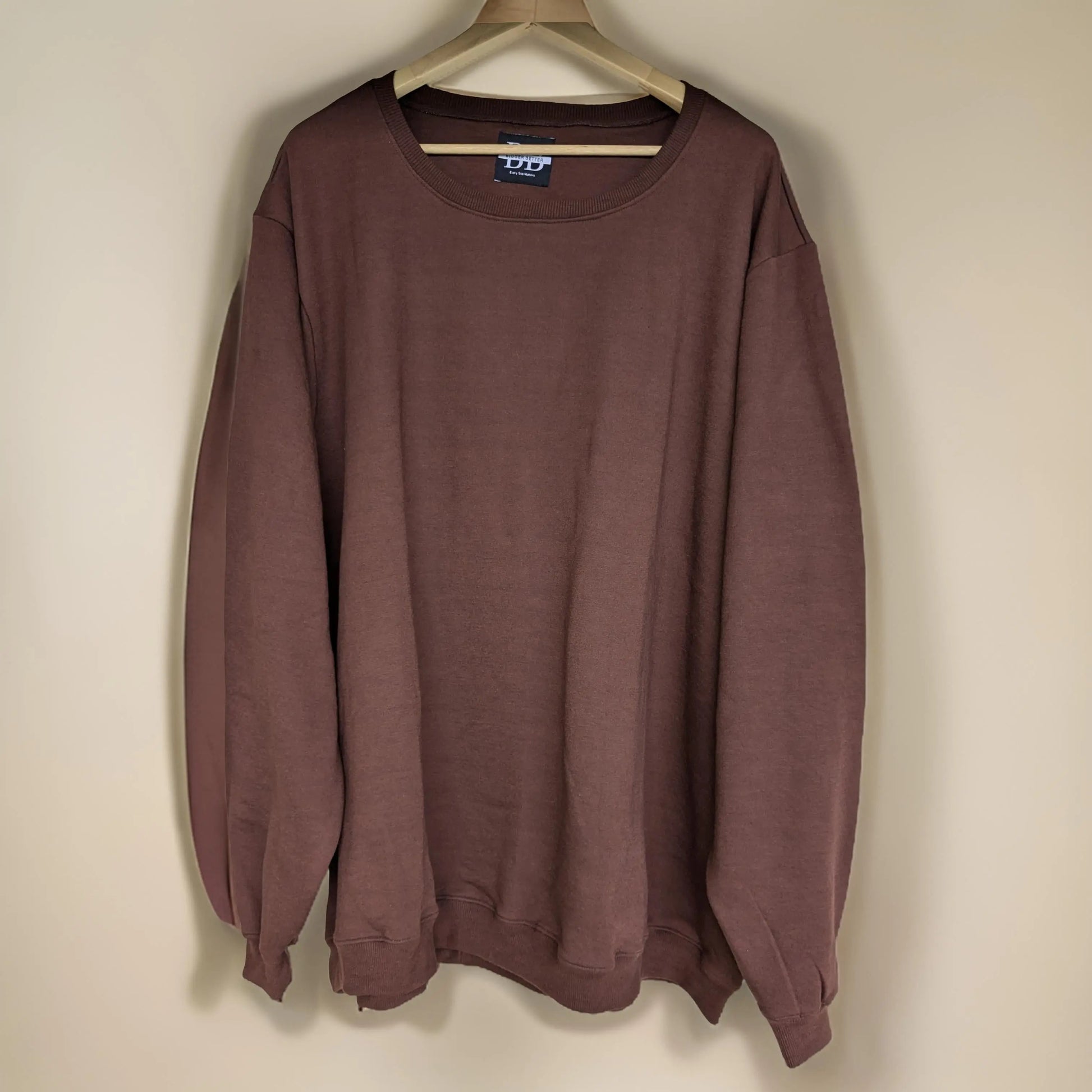 Winter Brown Fleece Sweatshirt 