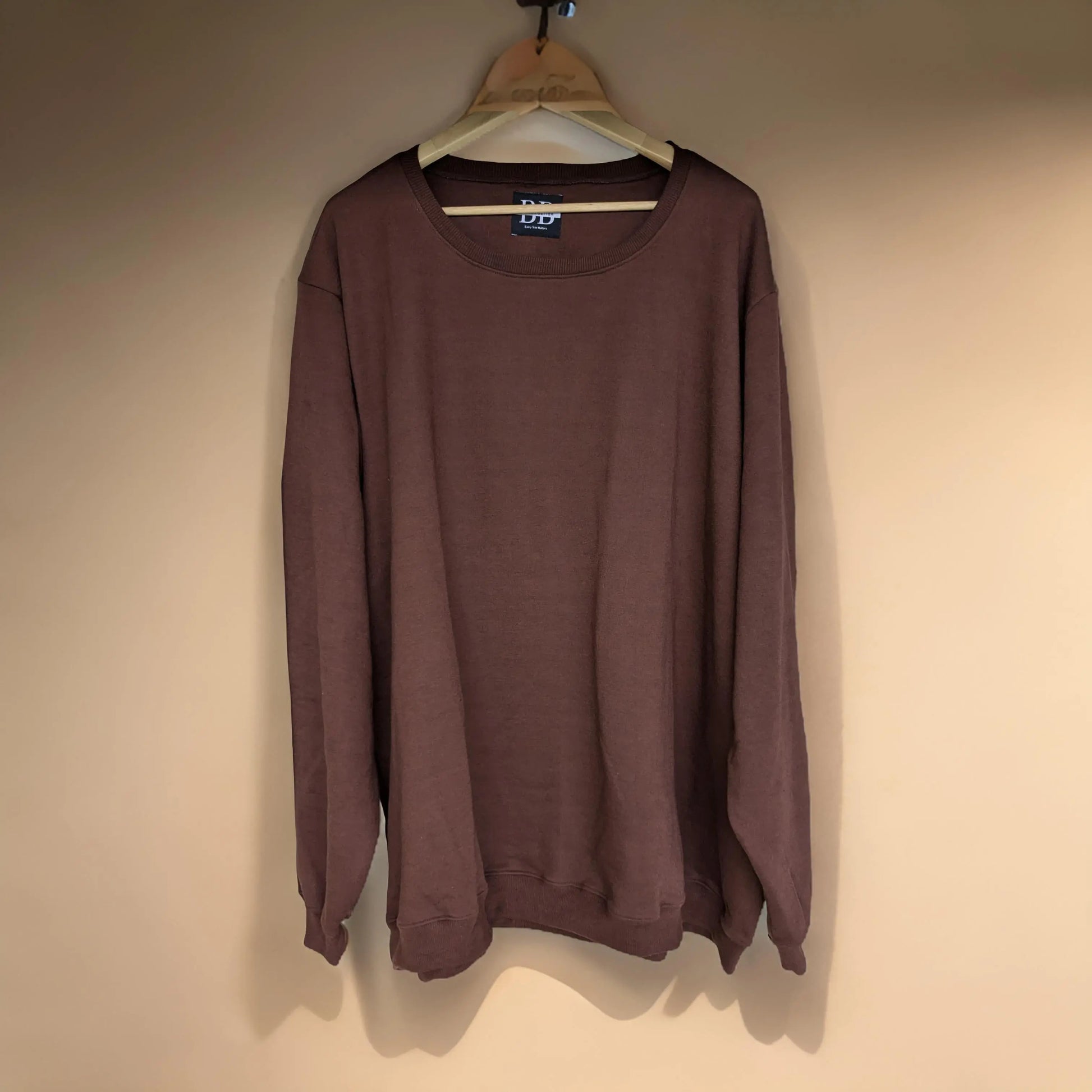 Winter Brown Fleece Sweatshirt 