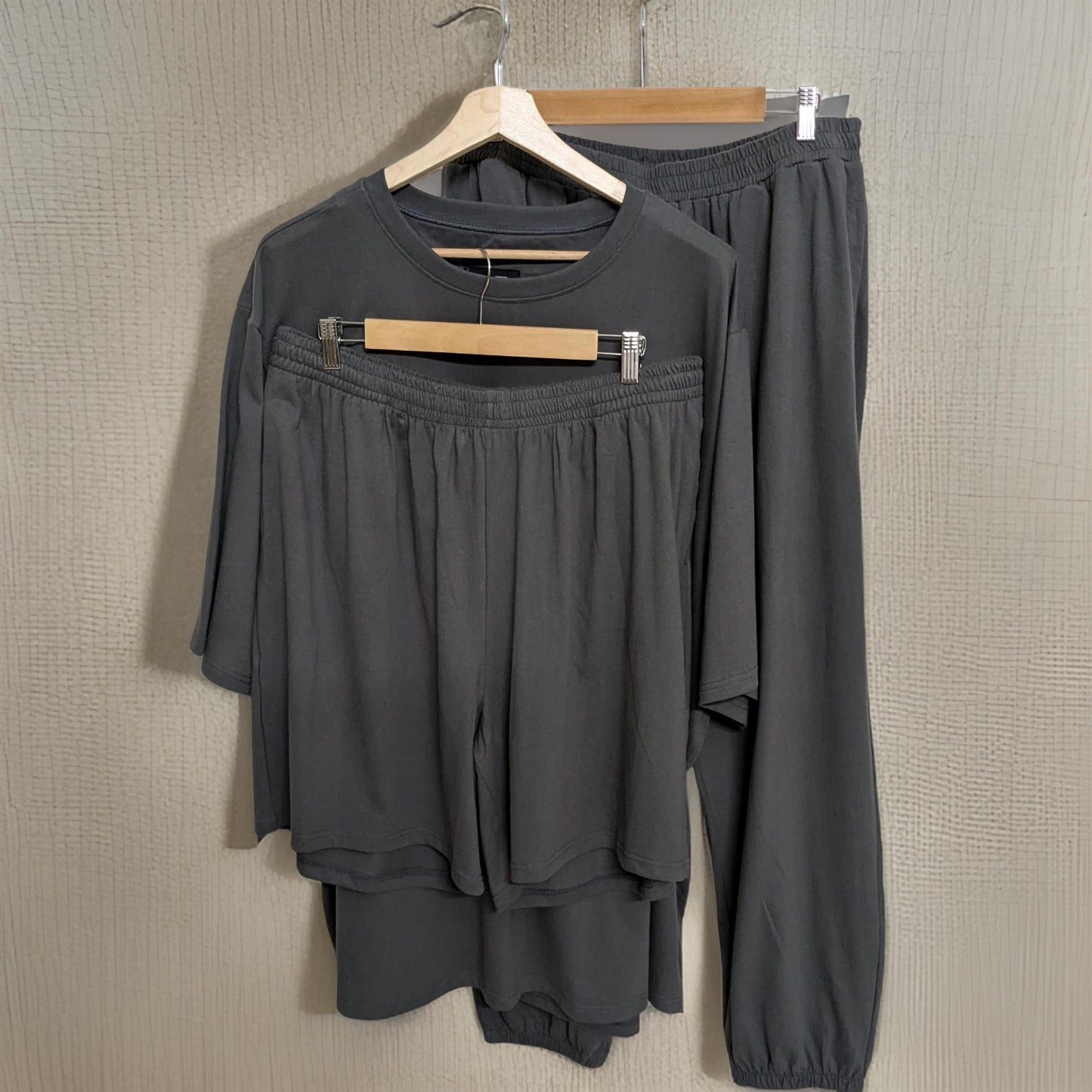 Dark Grey Co-ord Set (Cotton)