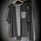 Black and Grey Block Style Premium Cotton Co-ord Set 
