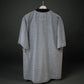 Textured Grey Premium Cotton Polo T-Shirt 