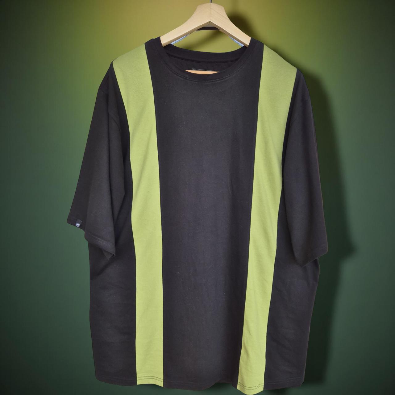 Exclusive Black & Green Stripe Cotton Co-ord Set 