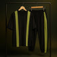 Exclusive Black & Green Stripe Cotton Co-ord Set 