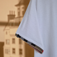The Regal Check Collar White Polo Tshirt 
