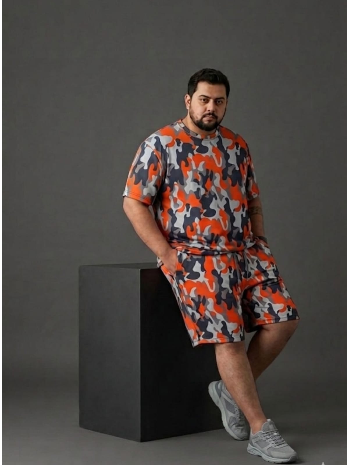 Urban Blaze Camouflage Co-ords Set (Dri-fit material) 