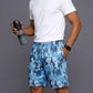 Nordic Blue Camouflage Dri-fit Shorts 
