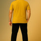 Mustard Yellow Polo Tshirt (Cotton Blend) 