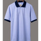 Belmont Blue Collar Polo (Premium Cotton Blend) 