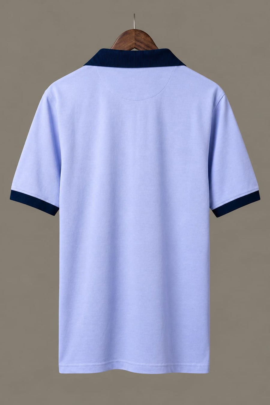 Belmont Blue Collar Polo (Premium Cotton Blend)