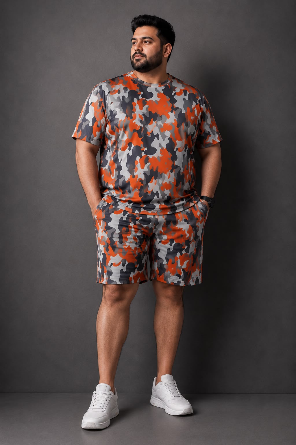 Urban Blaze Camouflage Co-ords Set (Dri-fit material) 