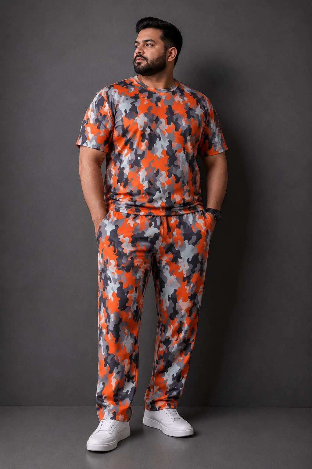 Urban Blaze Camouflage Co-ords Set (Dri-fit material) 