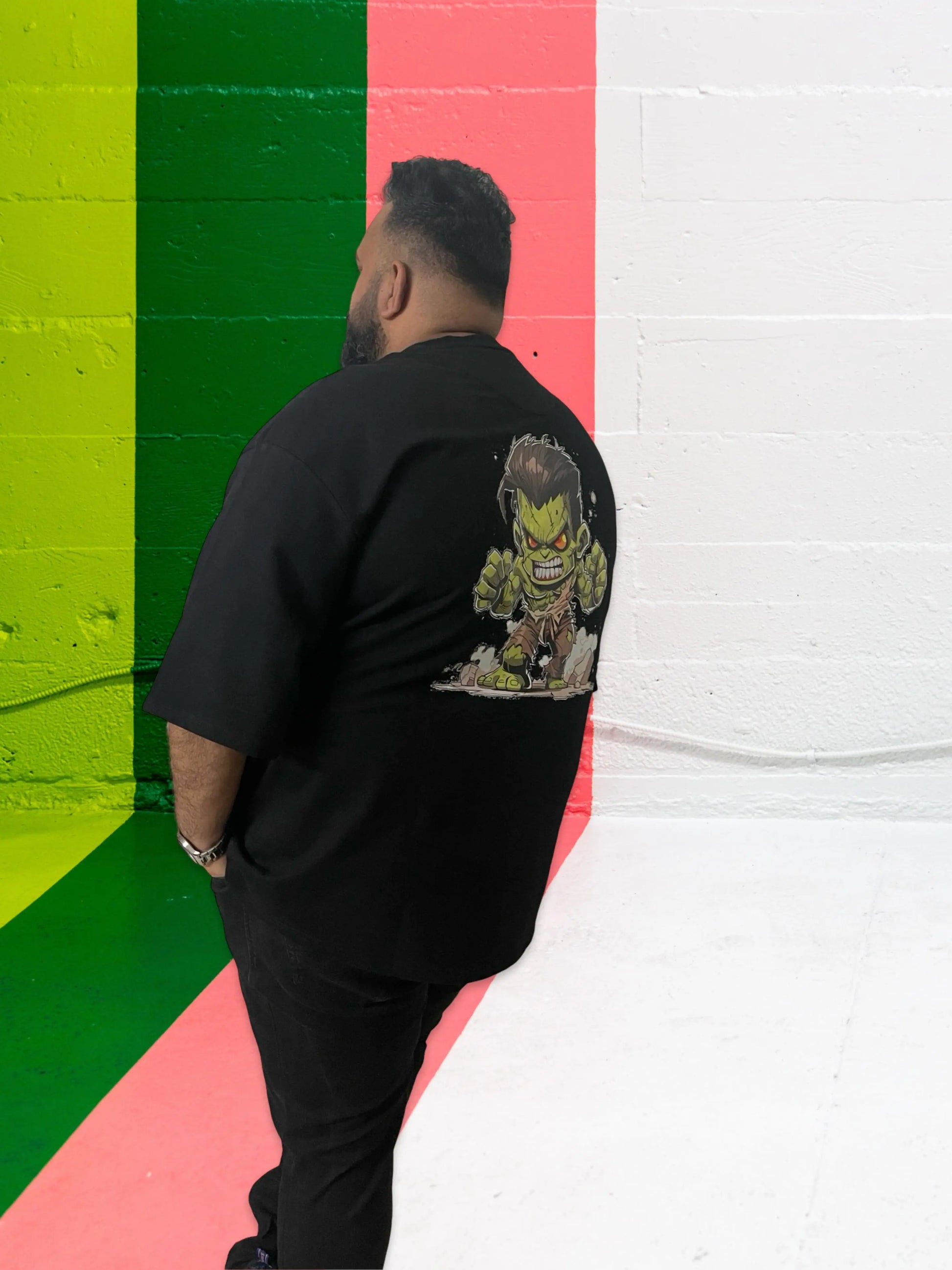 Black Oversized Green Hlk_Polo_Tshirts_Pant_Gym_Kurtas_Co-ords_Shorts_Joggers - Sizes from 12XL_11XL_10XL_9XL_8XL_7XL_6XL_5XL_4XL_3XL_2XL_XL.