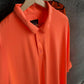 Fluorescent Peach Dri-fit Polo T-shirt_Polo_Tshirts_Pant_Gym_Kurtas_Co-ords_Shorts_Joggers - Sizes from 12XL_11XL_10XL_9XL_8XL_7XL_6XL_5XL_4XL_3XL_2XL_XL.