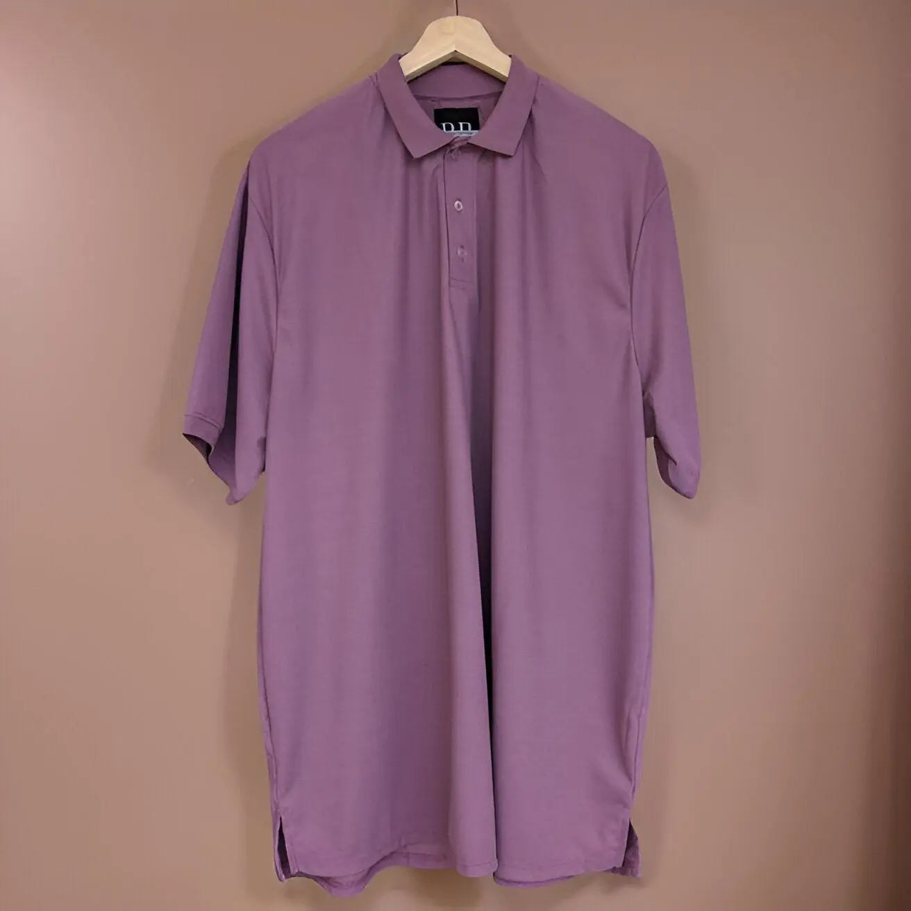 Mauve Dri-fit Polo T-shirt_Polo_Tshirts_Pant_Gym_Kurtas_Co-ords_Shorts_Joggers - Sizes from 12XL_11XL_10XL_9XL_8XL_7XL_6XL_5XL_4XL_3XL_2XL_XL.