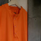 Neon Orange Mandarin Neck Dri-fit Tshirt_Polo_Tshirts_Pant_Gym_Kurtas_Co-ords_Shorts_Joggers - Sizes from 12XL_11XL_10XL_9XL_8XL_7XL_6XL_5XL_4XL_3XL_2XL_XL.