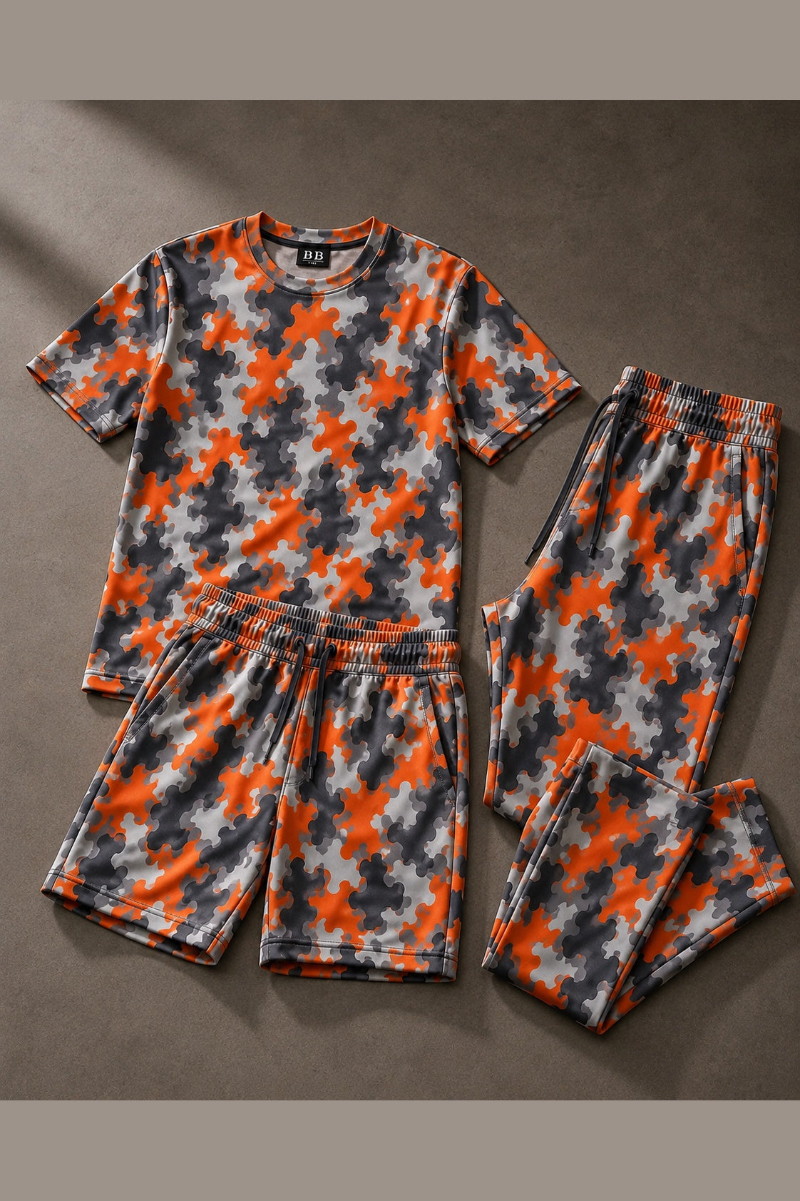 Urban Blaze Camouflage Co-ords Set (Dri-fit material) 