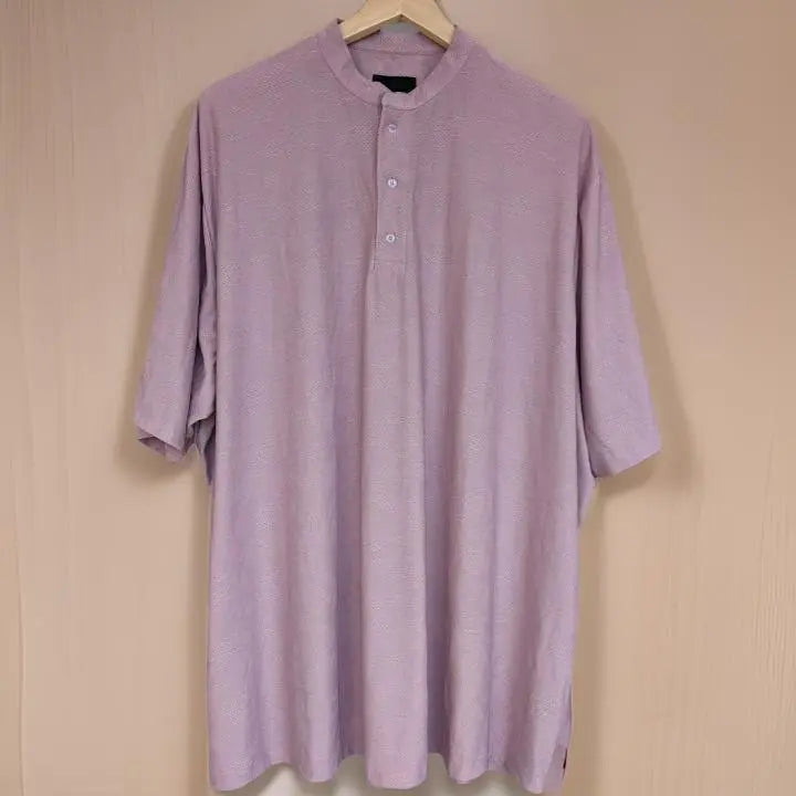 Periwinkle Mandarin Neck Dri-fit Tshirt_Polo_Tshirts_Pant_Gym_Kurtas_Co-ords_Shorts_Joggers - Sizes from 12XL_11XL_10XL_9XL_8XL_7XL_6XL_5XL_4XL_3XL_2XL_XL.