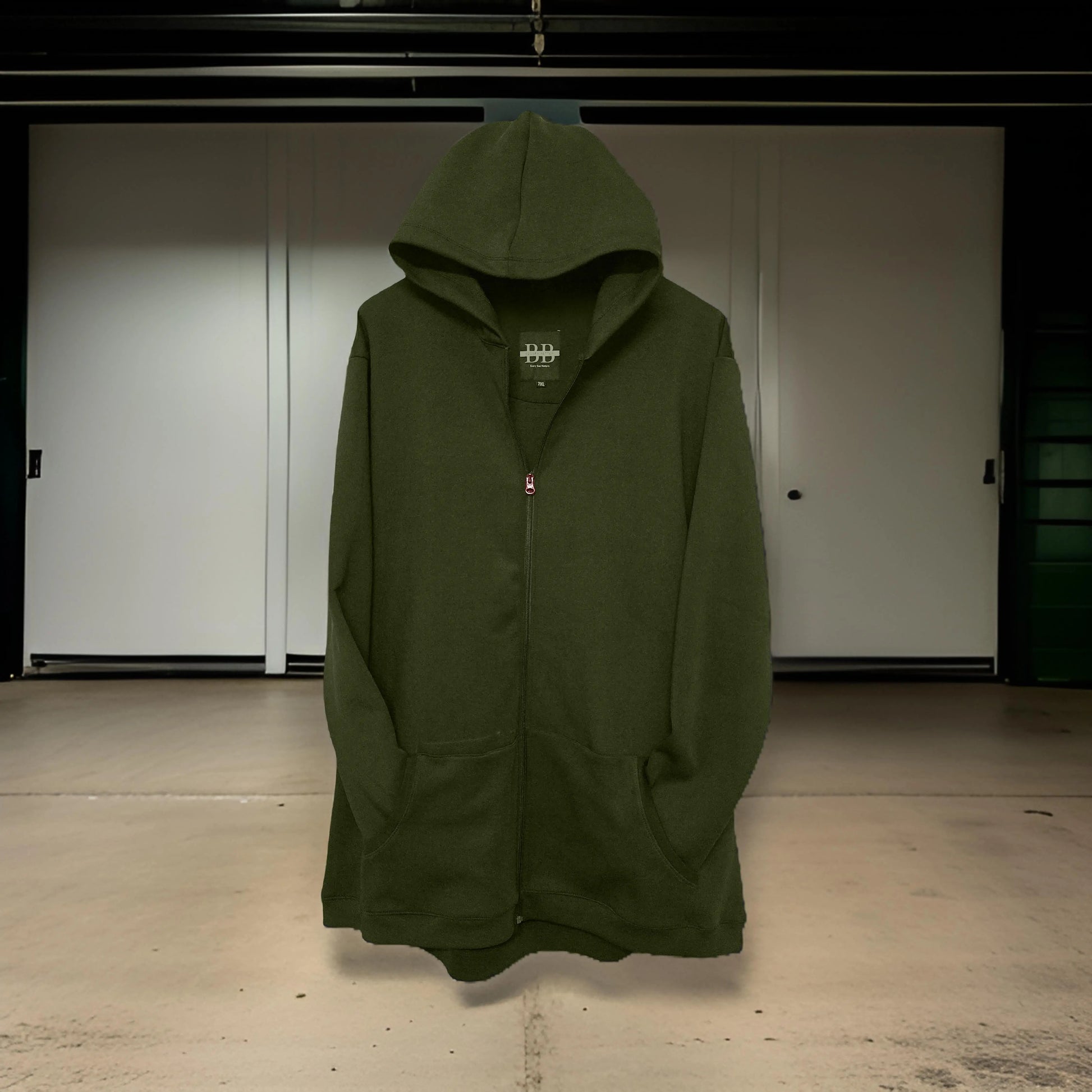 Winter Deep Khaki Hoodie Bigger Better