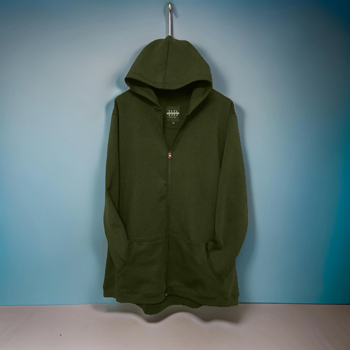 Winter Deep Khaki Hoodie Bigger Better