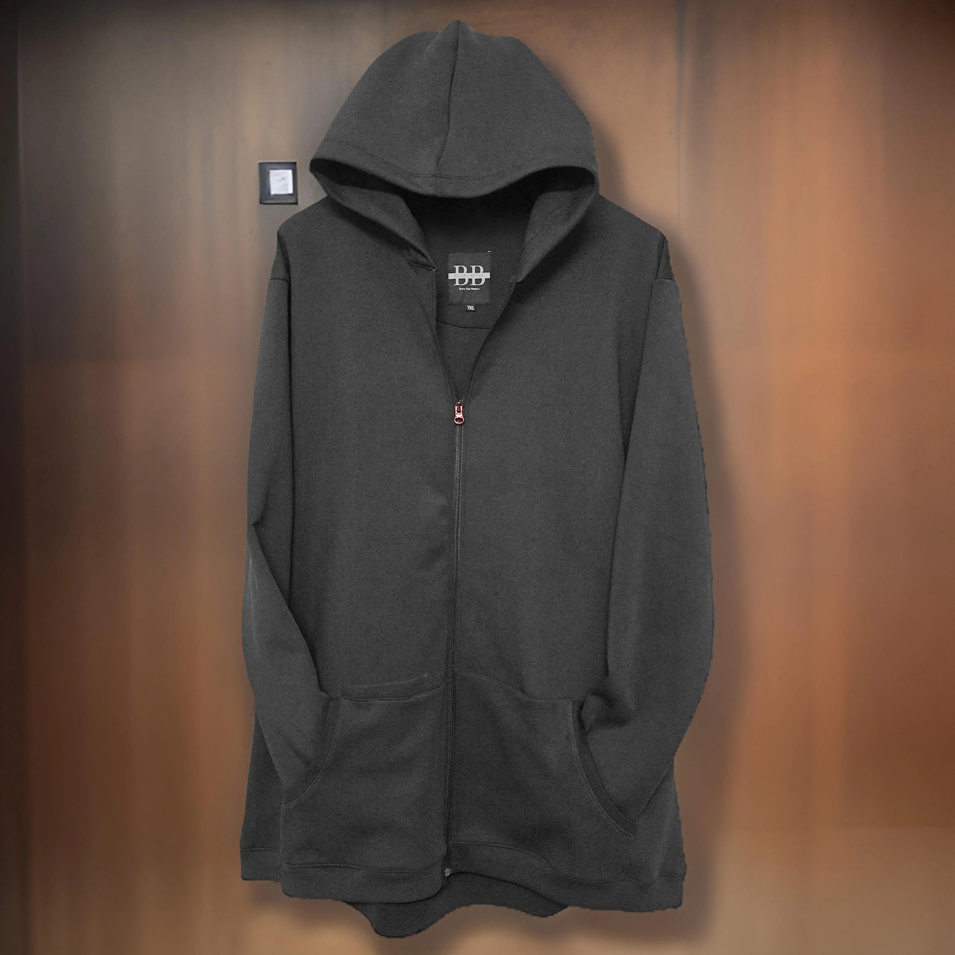 Winter Gunmetal Grey Hoodie Bigger Better