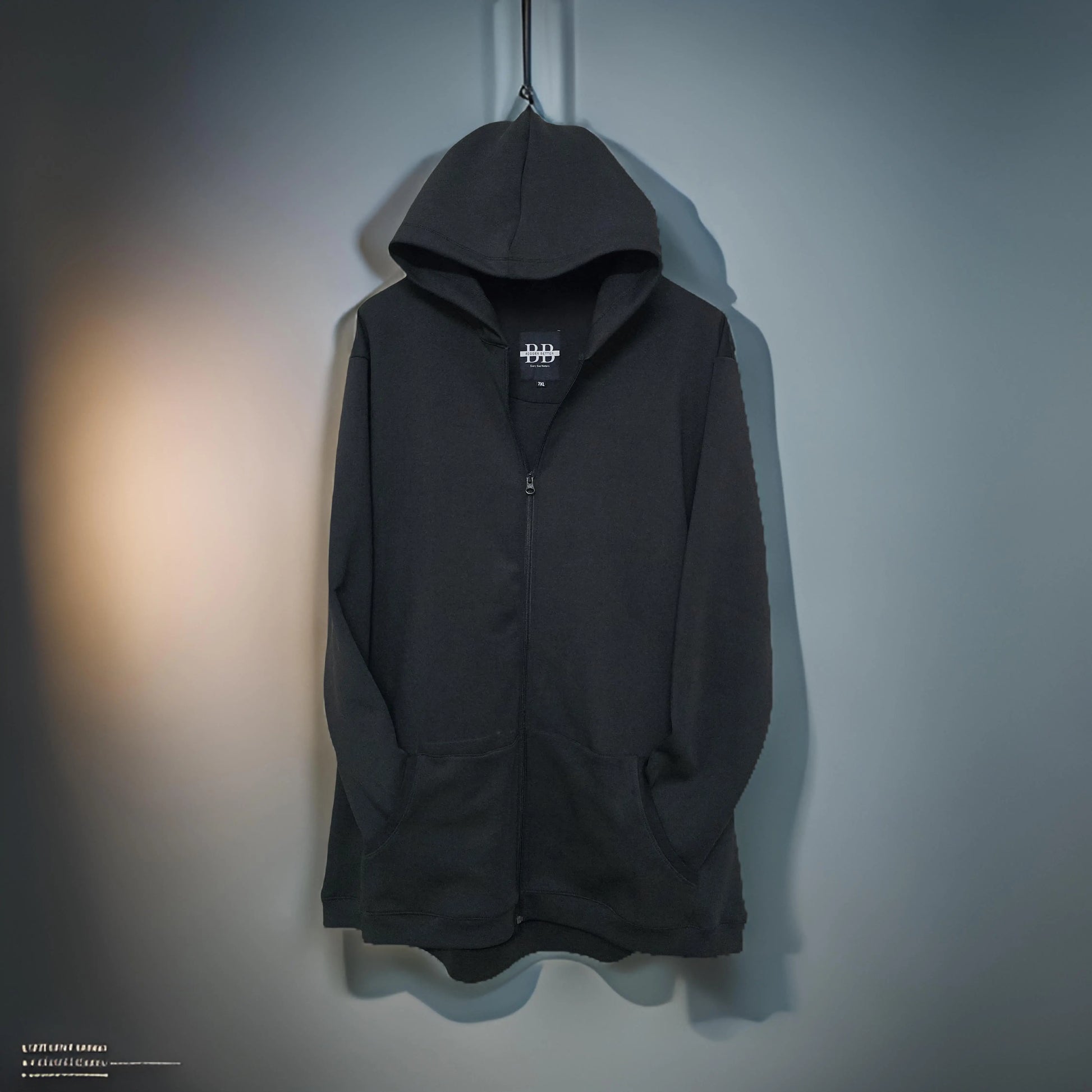 Winter Shadow Black Hoodie Bigger Better