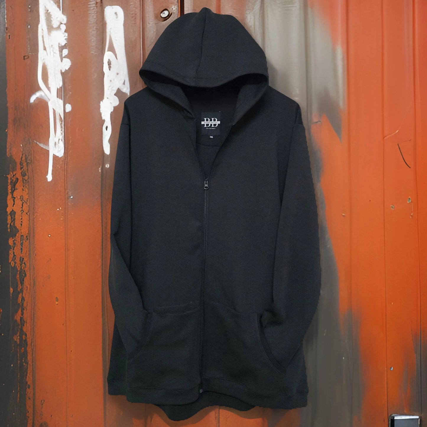 Winter Shadow Black Hoodie Bigger Better