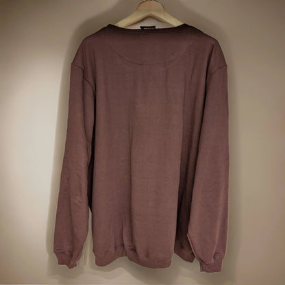 Winter Brown Fleece Sweatshirt 