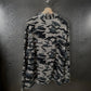 Winter Camouflage Quater Zip Fleece Sweatshirt 