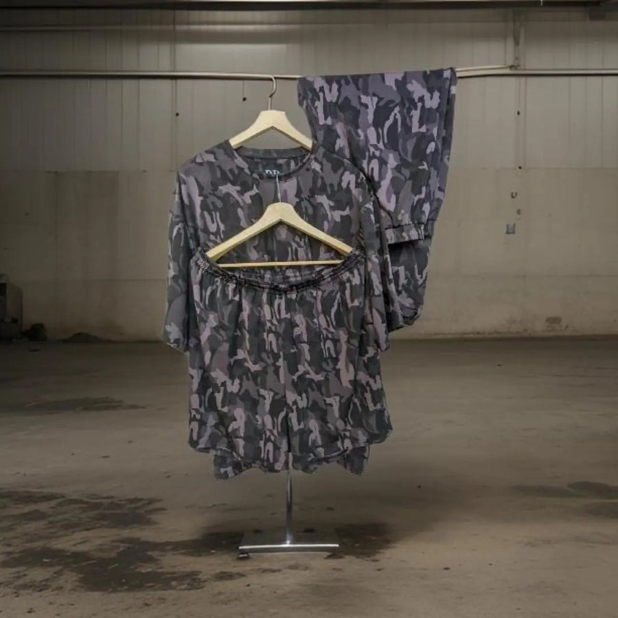 Premium Camouflage Co-ords Set (Dri-fit material)