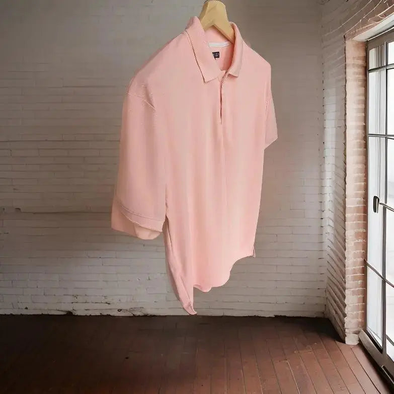 Premium Peach Lite Polo T-shirt