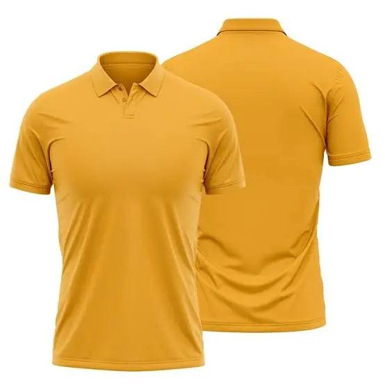 Premium Sunny Yellow Polo T-shirt_Polo_Tshirts_Pant_Gym_Kurtas_Co-ords_Shorts_Joggers - Sizes from 12XL_11XL_10XL_9XL_8XL_7XL_6XL_5XL_4XL_3XL_2XL_XL.